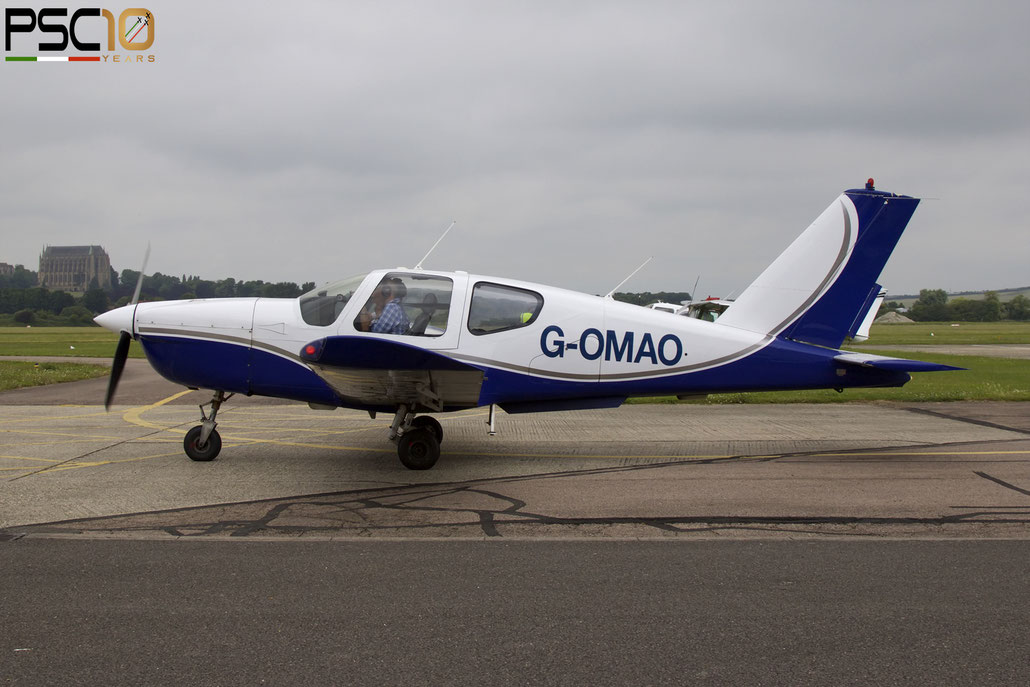  G-OMAO  Socata TB-20 Trinidad · Serial #: 378 @ Brighton City Airport ©  2022 Piti Spotter Club Verona