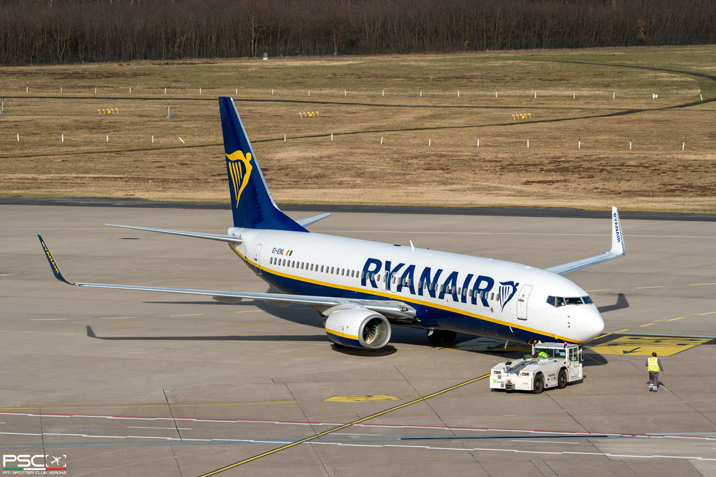 EI-ENL B737-8AS 35037/3527 Ryanair @ Colonia/Bonn 02.2024 © Piti Spotter Club Verona