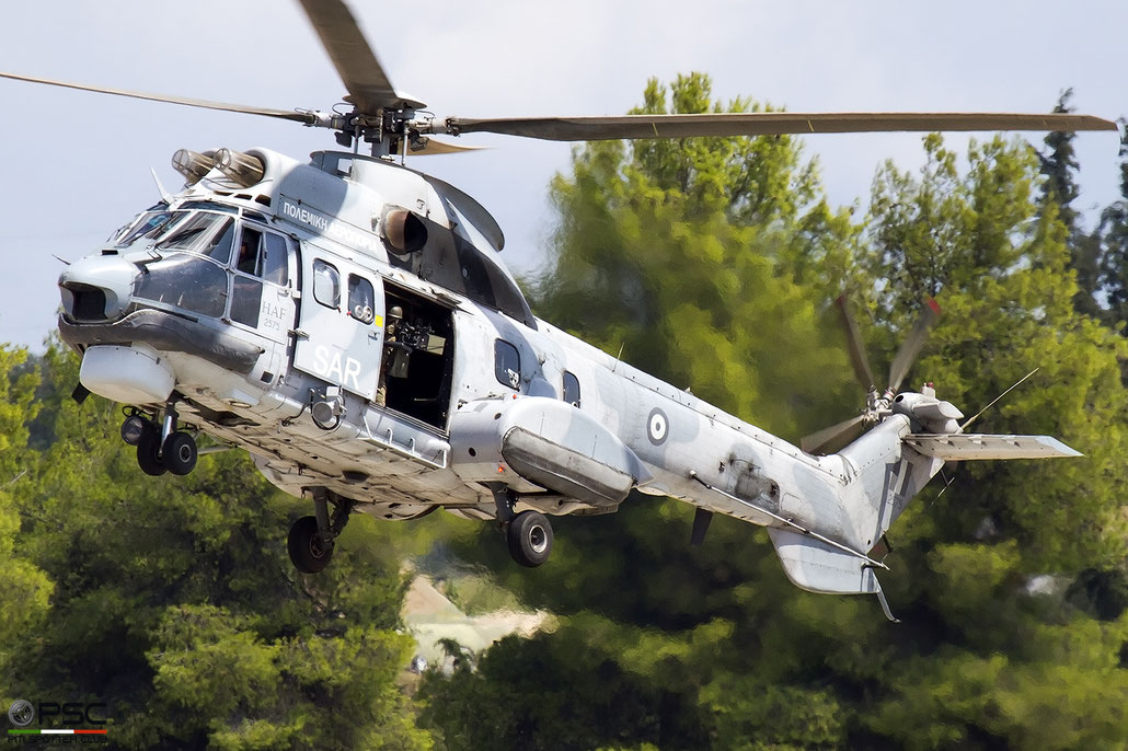 2575  AS332C1 2575 384 MED @ Tanagra (GRE) 09 2023 © Piti Spotter Club Verona
