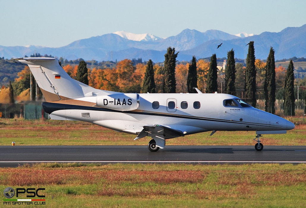 D-IAAS EMB500 50000132 Arcus Air @ Aeroporto di Verona 11.2021 © Piti Spotter Club Verona