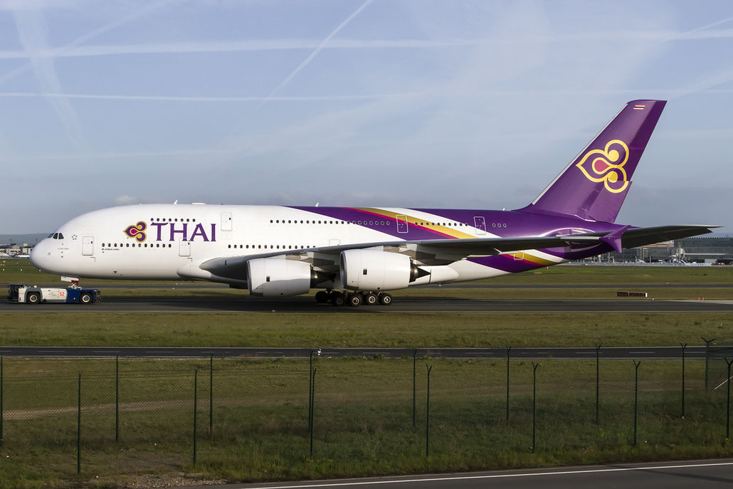 HS-TUA A380-841 87 Thai Airways International @ Frankfurt Airport08.05.2015 © Piti Spotter Club Verona