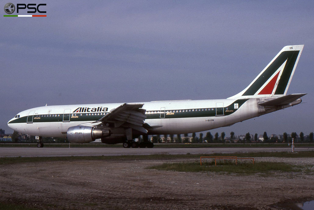 I-BUSN A300B2-203 51 Alitalia © 2018 courtesy of Marco Ceschi - Piti Spotter Club Verona