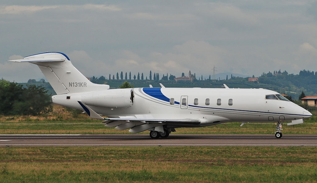 N131KR CL-350 20635 Wilmington Trust Co. @ Aeroporto di Verona 01.09.2018  © Piti Spotter Club Verona