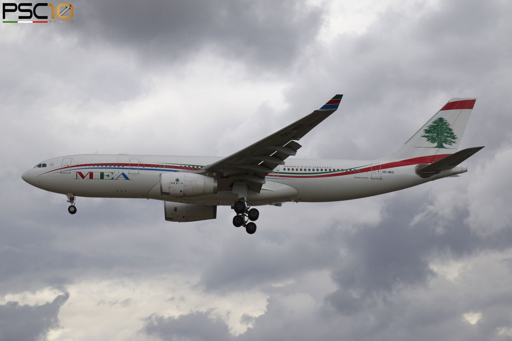 OD-MEE  A330-243  1725  MEA - Middle East Airlines  @ London Heathrow © 2022 Piti Spotter Club Verona