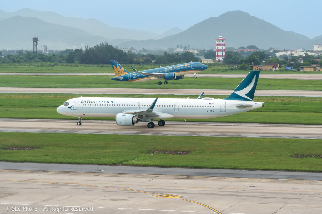 B-HPJ Airbus A321-251NX 11179  LEAP-1A32  Cathay Pacific 2023  @ Hanoi  07 2025 © Piti Spotter Club Verona