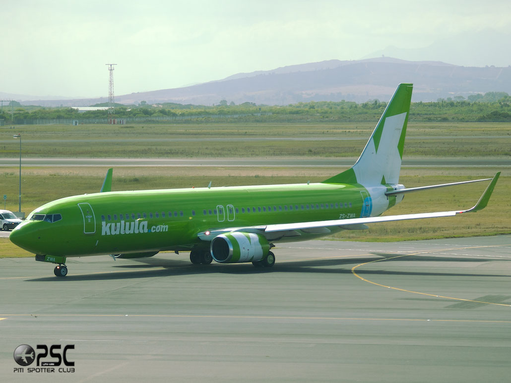 ZS-ZWA B737-8LD 40851/4094 Kulula Air @ Cape Town Airport 22.03.2014 © Piti Spotter Club Verona