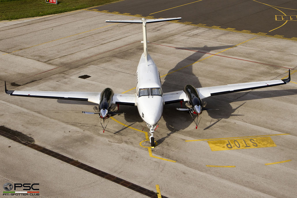 OK-SLM Beech B200 King Air BB-1500  PT6A-52  Letov Air 1994 @ Aeroporto di Trento 11 2021 © Piti Spotter Club Verona