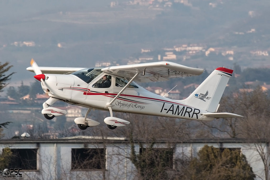 I-AMRR - Tecnam P92 Eaglet @ Aeroporto Verona Boscomantico © Piti Spotter Club Verona