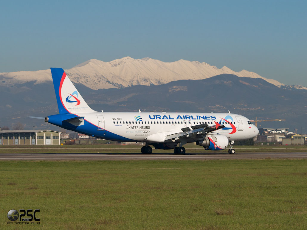 Airbus A320 - MSN 2998 - VQ-BRE @ Aeroporto di Verona © Piti Spotter Club Verona