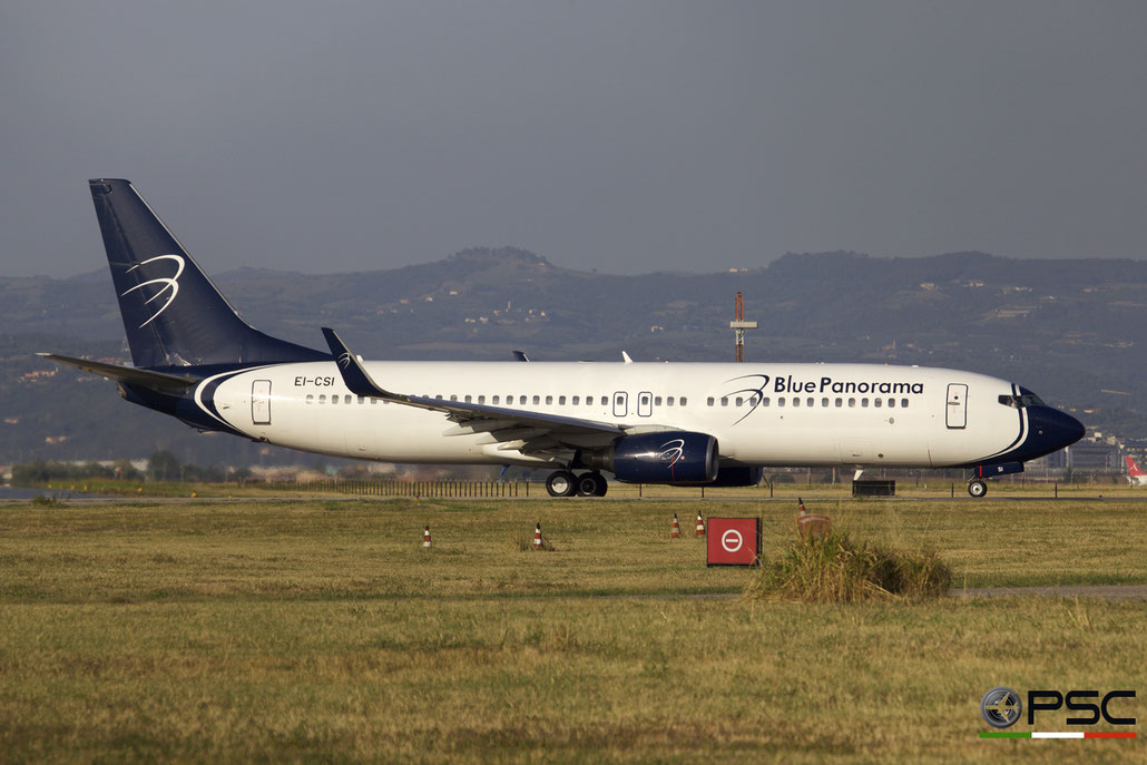 EI-CSI B737-8AS 29924/578 Blue Panorama Airlines @ Aeroporto di Verona 29.08.2018  © Piti Spotter Club Verona