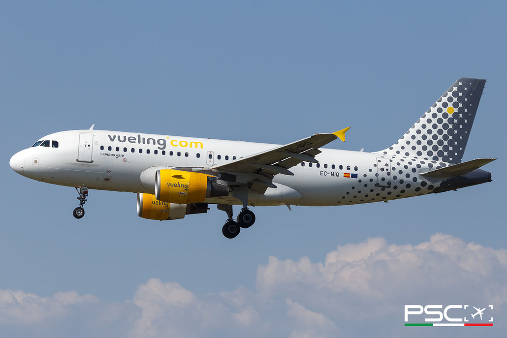 EC-MIQ Airbus A319-111 3169  cfm56-5B5/P  Vueling 2007 @ Barcellona BCN 09 2025 © Piti Spotter Club Verona