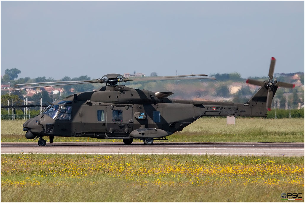 MM81525  E.I.208  UH-90A  1036/ITAR09  1° Gruppo Sqd  @ Aeroporto di Verona   © Piti Spotter Club Verona