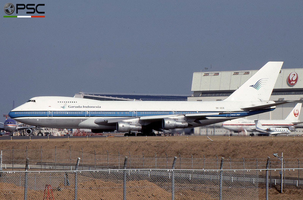 9K-ADA B747-269B 21541/332 Garuda © 2018 courtesy of Marco Ceschi - Piti Spotter Club Verona