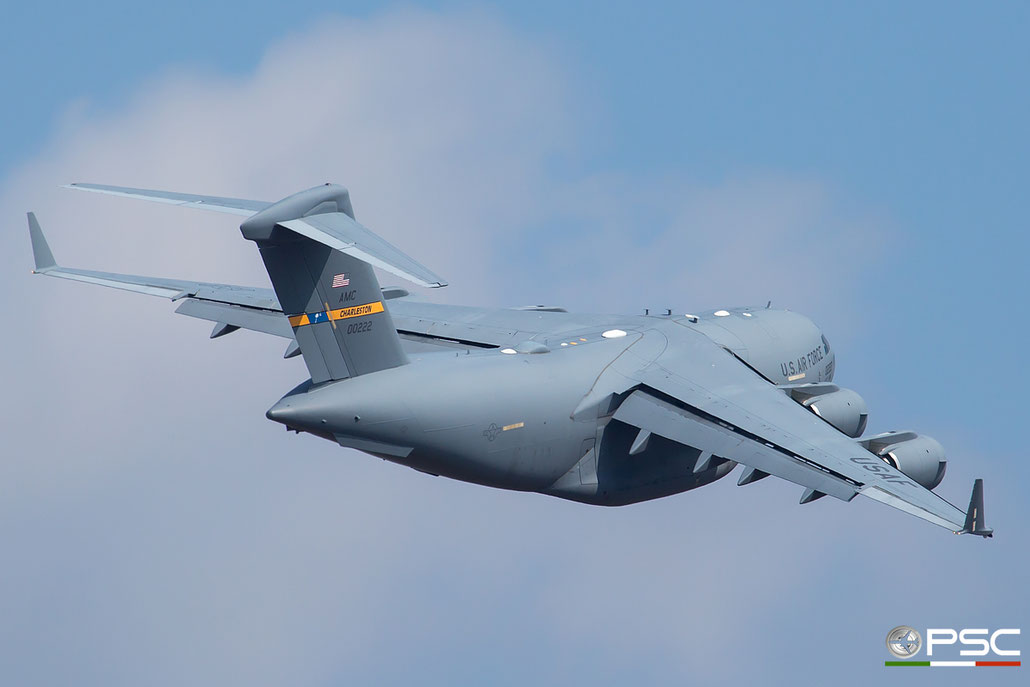 10-0222   C-17A  50258/F257/P222  437th AW © Piti Spotter Club Verona 