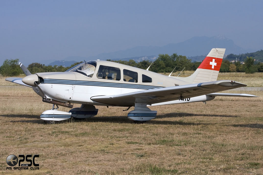 HB-PKG Piper PA-28-181 Archer 3 P28A @ Aeroporto Verona Boscomantico © Piti Spotter Club Verona