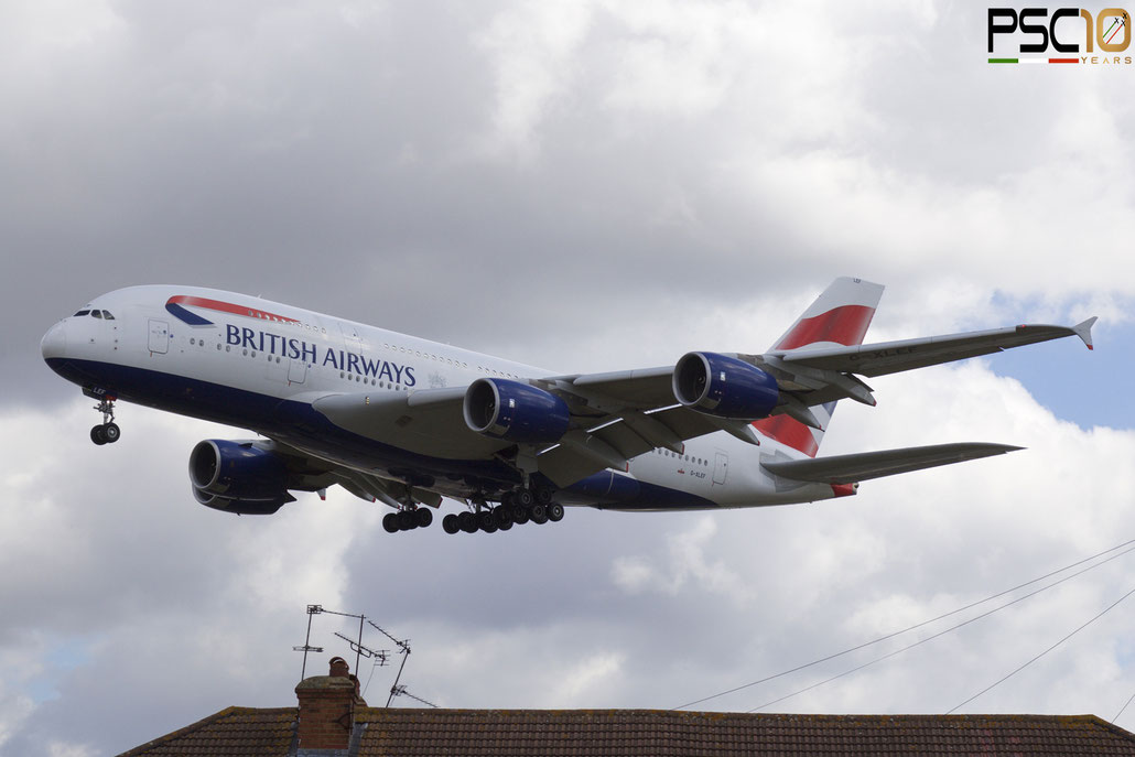 G-XLEF  A380-841  151  British Airways  @ London Heathrow ©  2022 Piti Spotter Club Verona