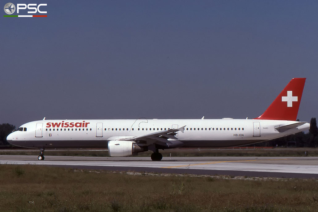 HB-IOA A321-111 517 Swissair © 2018 courtesy of Marco Ceschi - Piti Spotter Club Verona