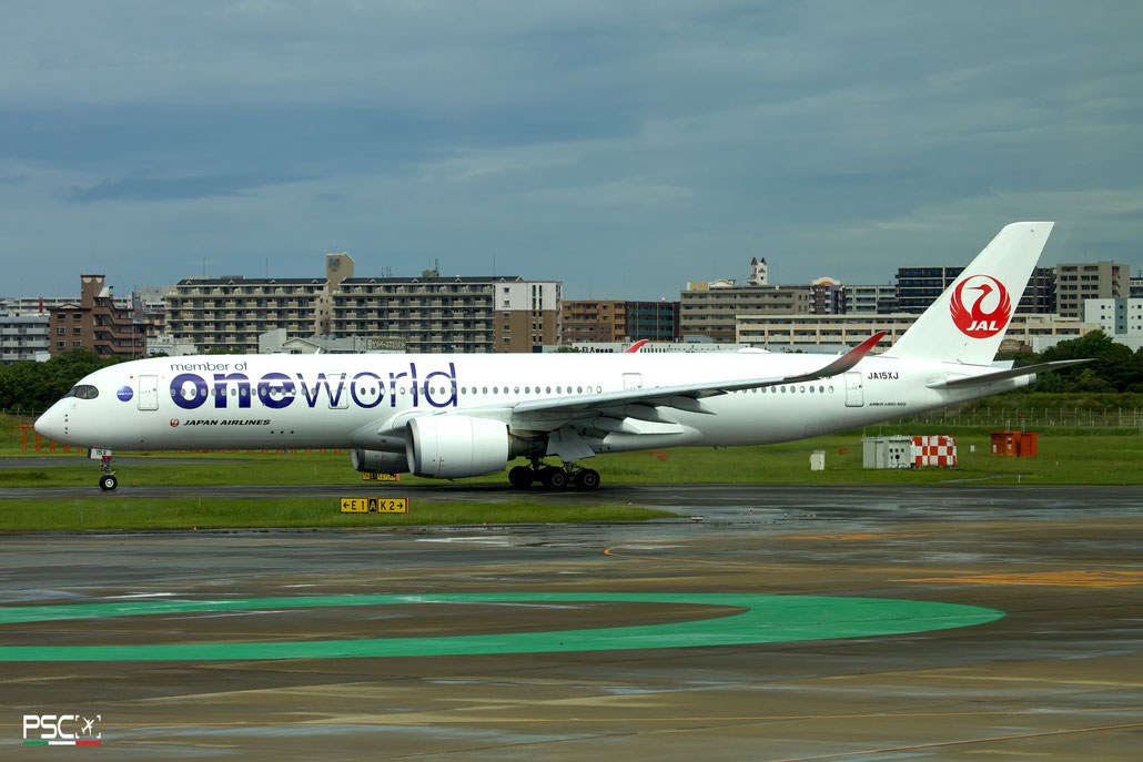 JA15XJ Airbus A350-941 543  Trent XWB-84  Japan Airlines>Oneworld 2021 @ Fukuoka 06.2024 © Piti Spotter Club Verona