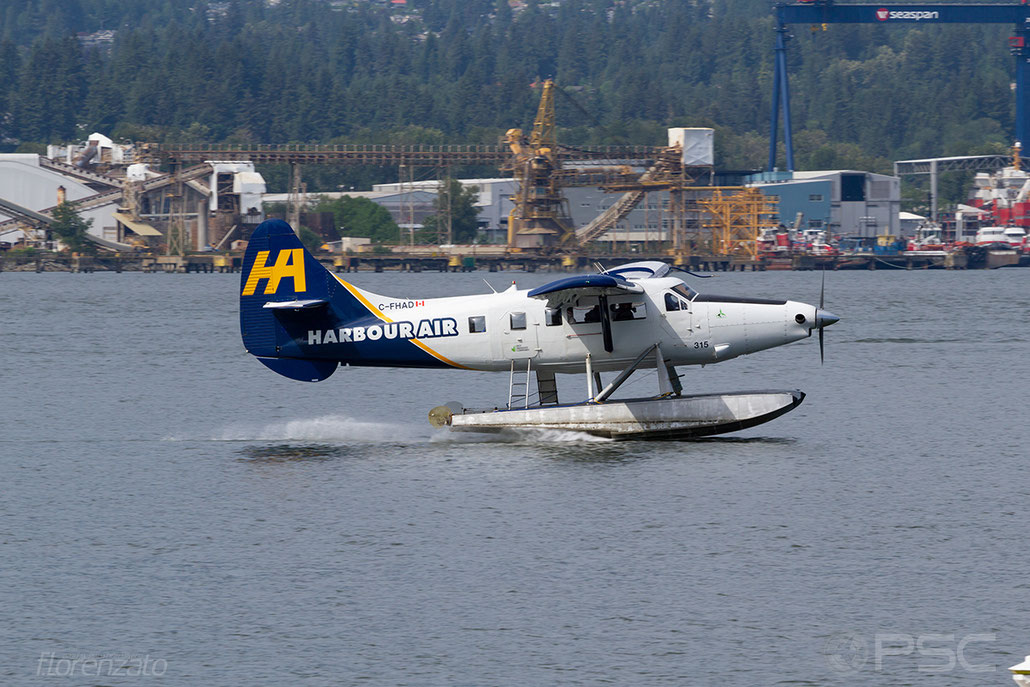 C-FHAD Harbour Air De Havilland Canada DHC-3 Turbine Otter @ Vancouver Harbour Flight Center 05.2018 © Piti Spotter Club Verona
