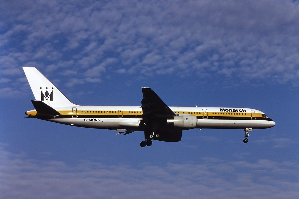 G-MONK  B757-2T7ER  24105/172  Monarch Airlines  @ Aeroporto di Verona © Piti Spotter Club Verona