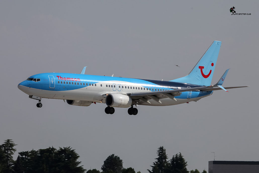 G-FDZA B737-8K5 35134/2152 Thomson Airways @ Aeroporto di Verona - 23/07/2016 © Piti Spotter Club Verona