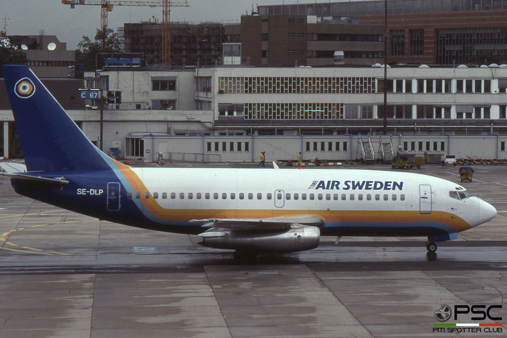 SE-DLP B737-205 19409/128 Time Air Sweden © 2018 courtesy of Marco Ceschi - Piti Spotter Club Verona