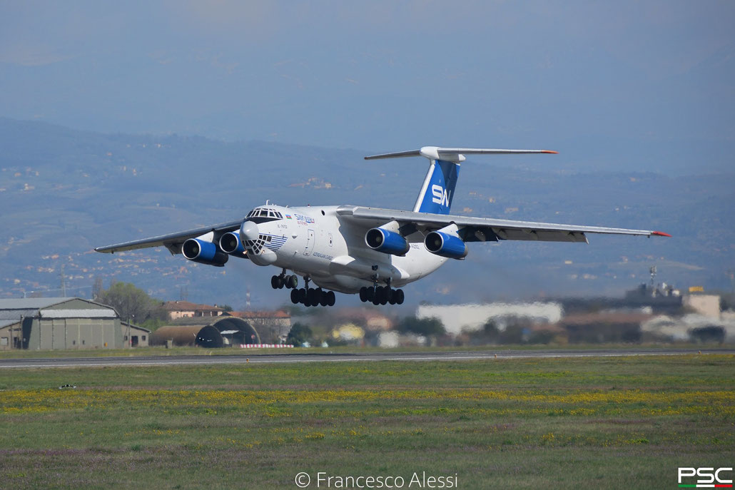 1033418592 Il-76TD 4K-AZ102 Silk Way Airlines @ Aeroporto di Verona 03.2023  © Piti Spotter Club Verona