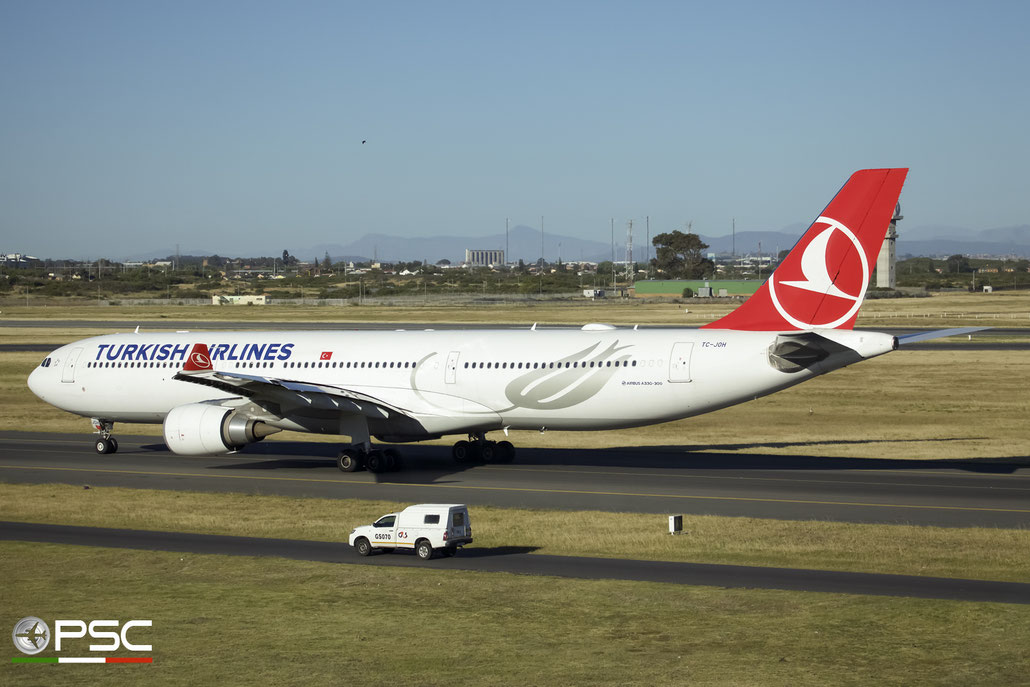 TC-JOH A330-303E 1622 Turkish Airlines - THY Türk Hava Yollari @ Cape Town International Airport 24.11.2017 © Piti Spotter Club Verona