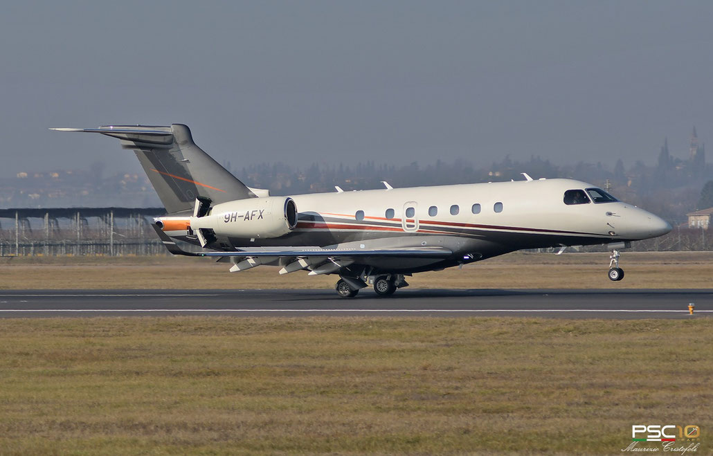 9H-AFX  EMB550  55000028  Flexjet Malta @ Aeroporto di Verona  01 2022 © Piti Spotter Club Verona