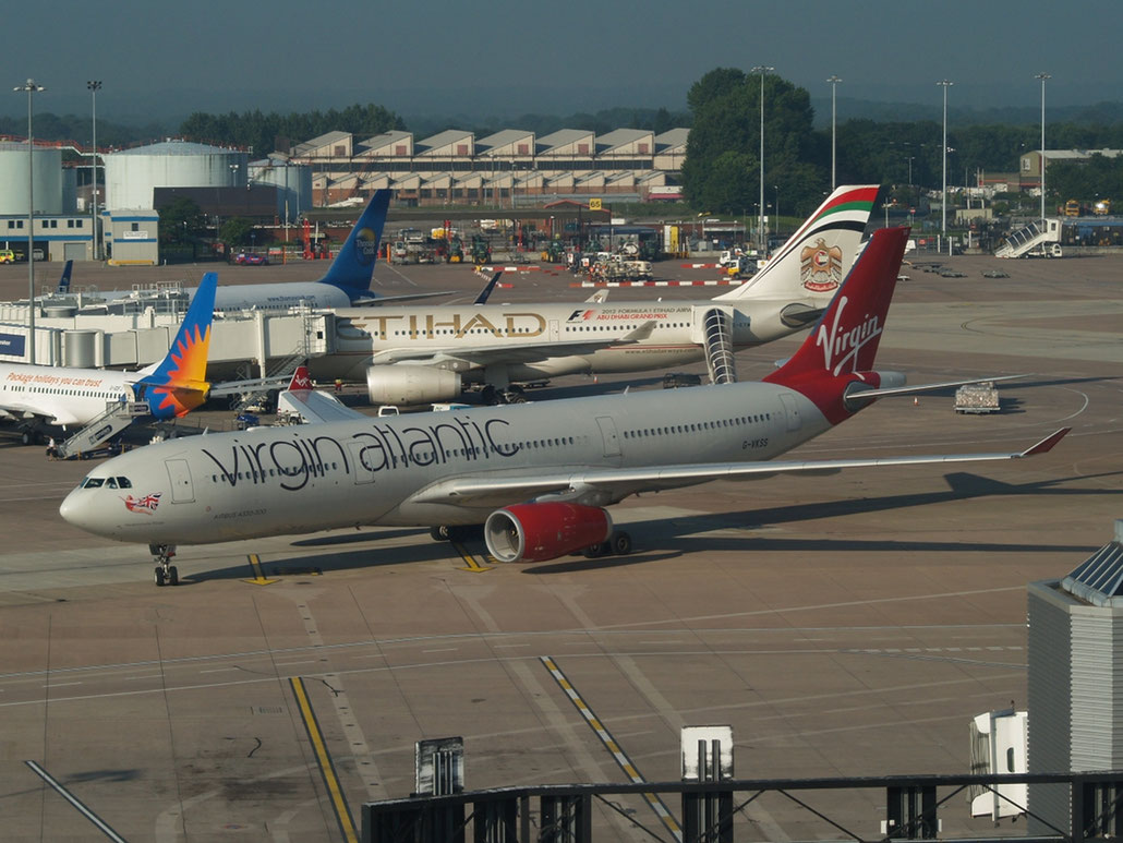 G-VKSS A330-343E 1201 Virgin Atlantic Airways @ Manchester Airport 21.07.2012 © Piti Spotter Club Verona