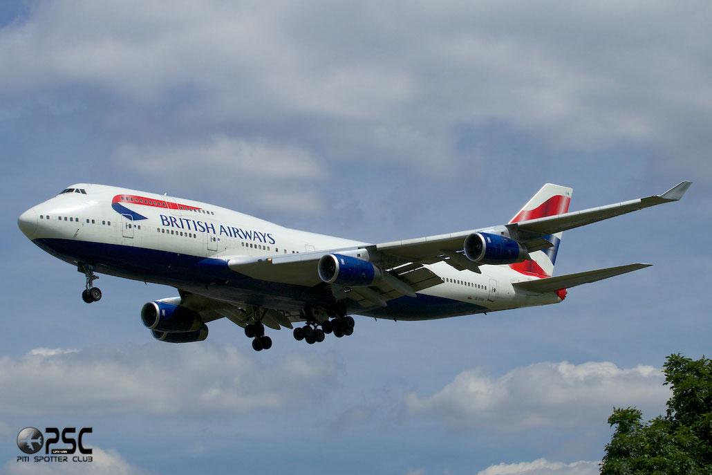 G-CIVN B747-436 28848/1129 British Airways @ London Heathrow Airport 12.06.2014 © Piti Spotter Club Verona