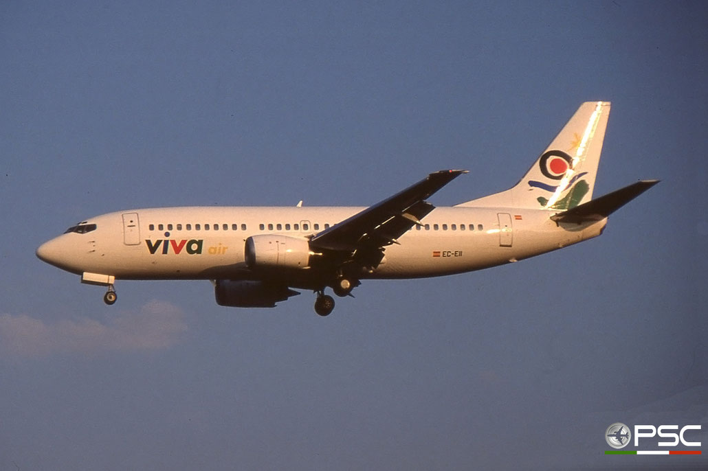 EC-EII B737-3Q8 24131/1541 VIVA - Vuelos Internacionales de Vacaciones © 2017 courtesy of Marco Ceschi - Piti Spotter Club Verona