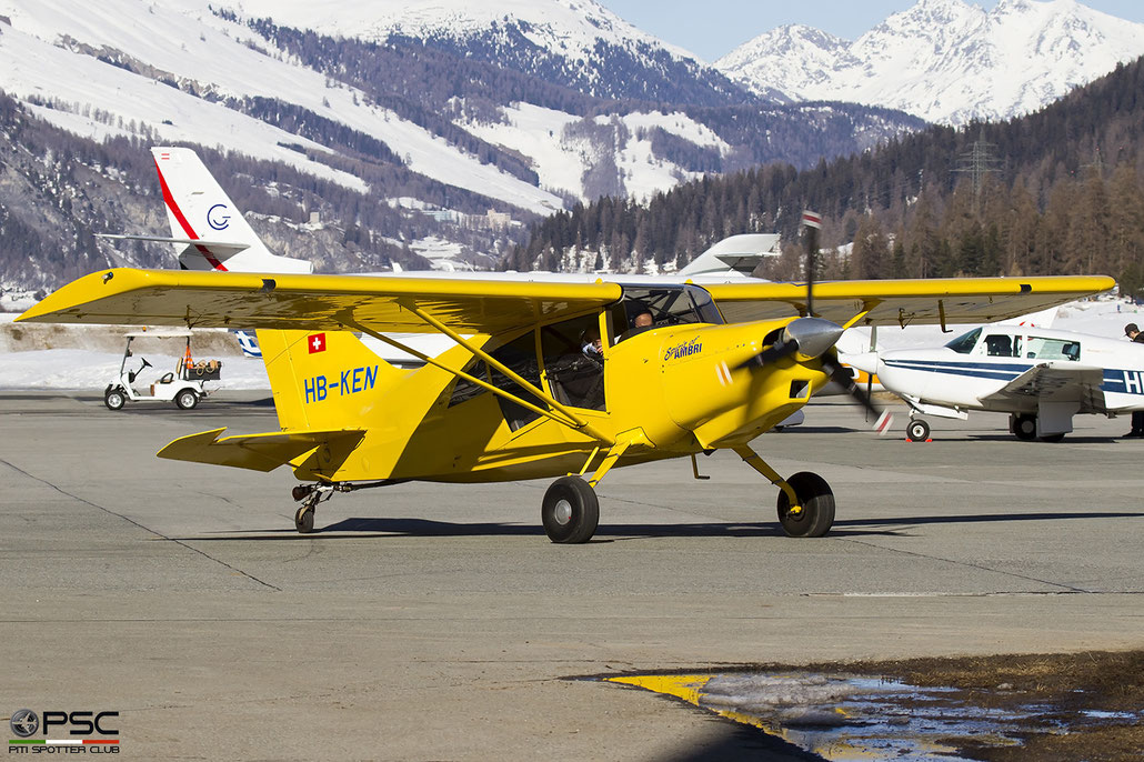 HB-KEN - M7 - Maule M-7-235C Super Rocket @ Samedan Airport © 02 2022 Piti Spotter Club Verona