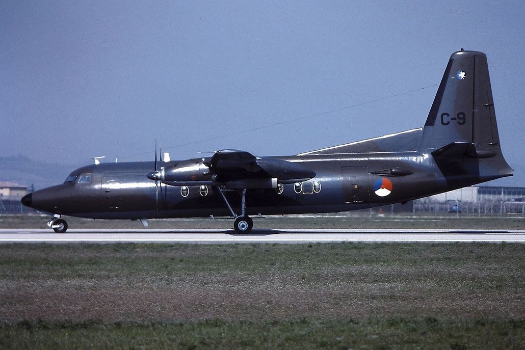 C-9   F27-300M  10159 @ Aeroporto di Verona   © Piti Spotter Club Verona