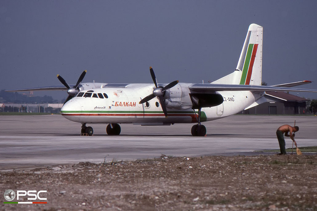 LZ-AND 77303301 An-24V  Balkan © 2018 courtesy of Marco Ceschi - Piti Spotter Club Verona