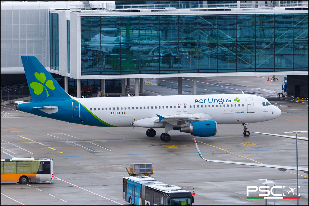 EI-DEI Airbus A320-214 2374  CFM56-5B4/P St. Cornelius / Conchúr Aer Lingus (AerCap) 2005 @ Munich MUC 02 2026 © Piti Spotter Club Verona