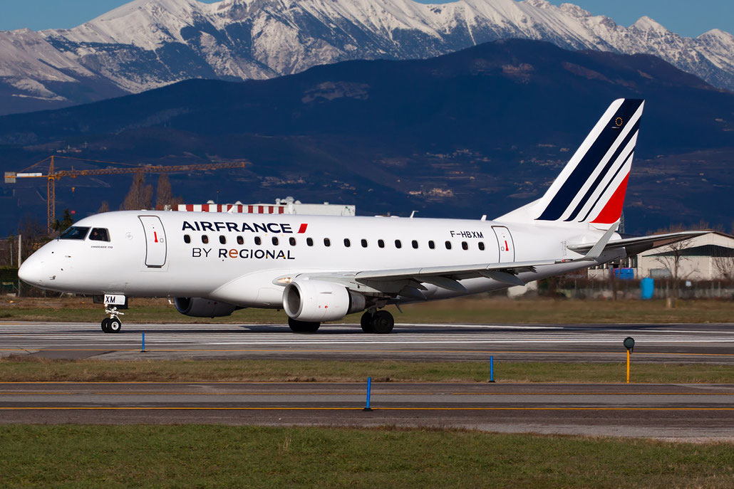 Embraer 170/175 - MSN 10 - F-HBXM  @ Aeroporto di Verona © Piti Spotter Club Verona
