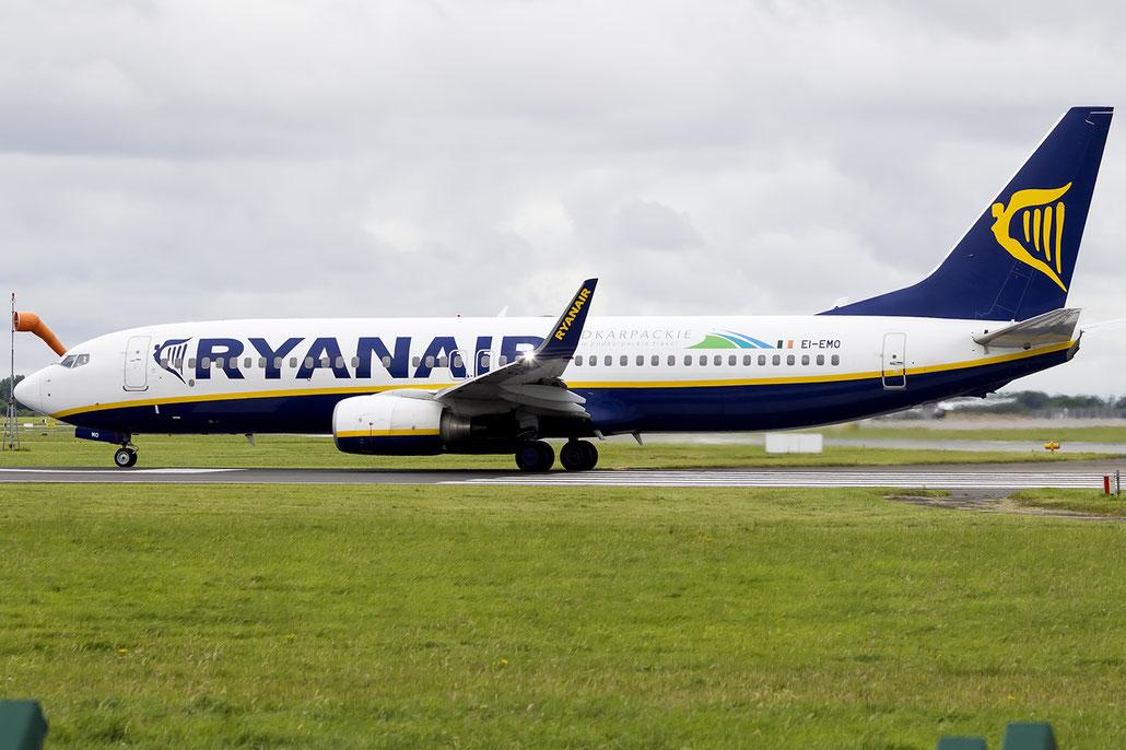EI-EMO B737-8AS 40283/3318 Ryanair @ Dublin Airport 14.08.2016 © Piti Spotter Club Verona