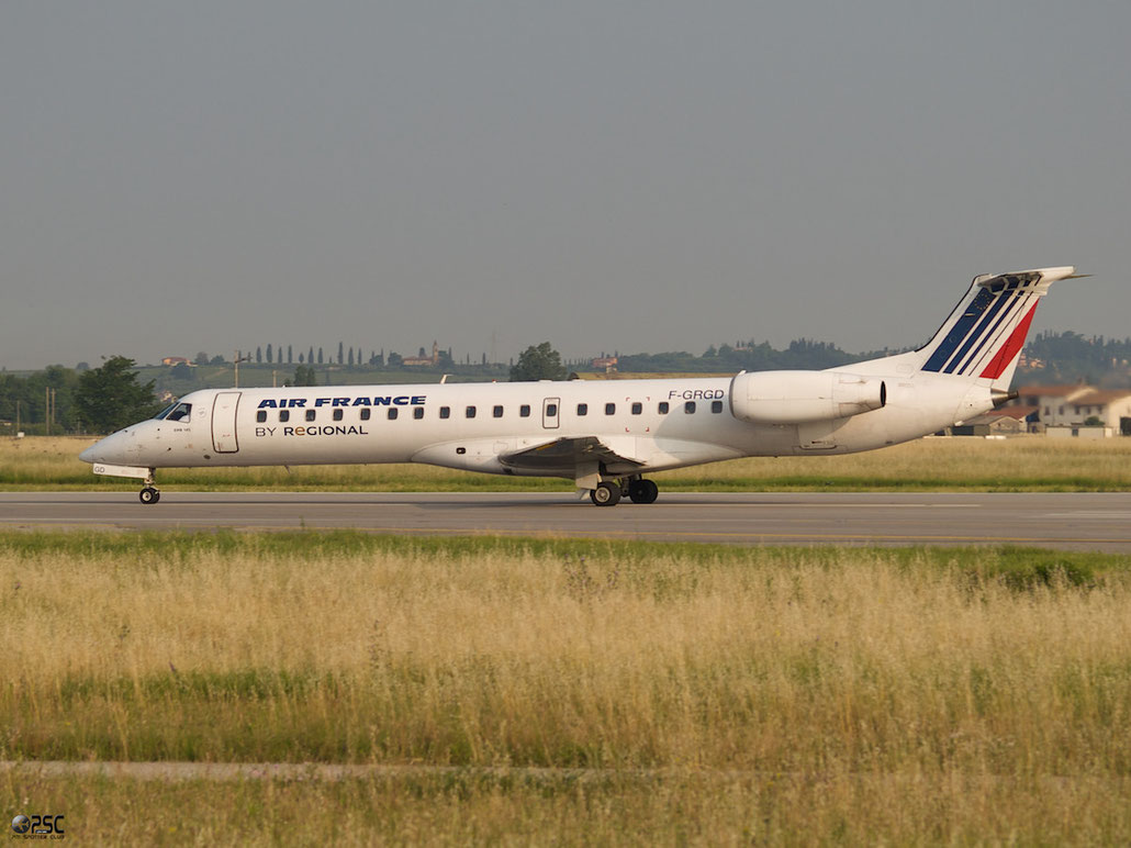 Embraer 135/145 - MSN 43 - F-GRGD @ Aeroporto di Verona © Piti Spotter Club Verona
