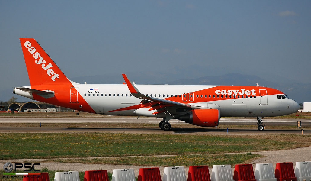 OE-ICC A320-214 6680 easyJet Europe @ Aeroporto di Verona 04.2019  © Piti Spotter Club Verona