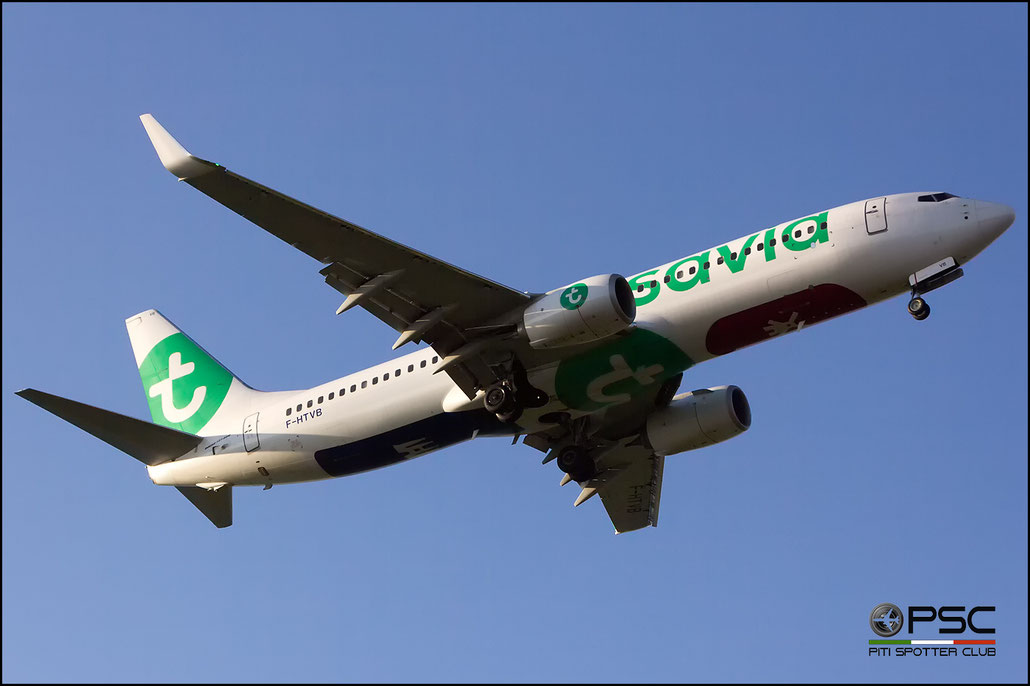 F-HTVB B737-8K2 62161/5816 Transavia France @ Aeroporto di Verona - 30.12.2016  © Piti Spotter Club Verona