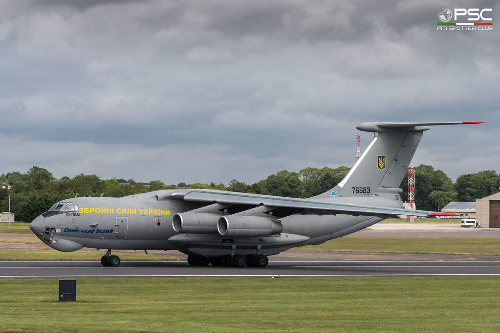 76683 Ilyushin Il-76MD Ukraine Air Force © Piti Spotter Club Verona 