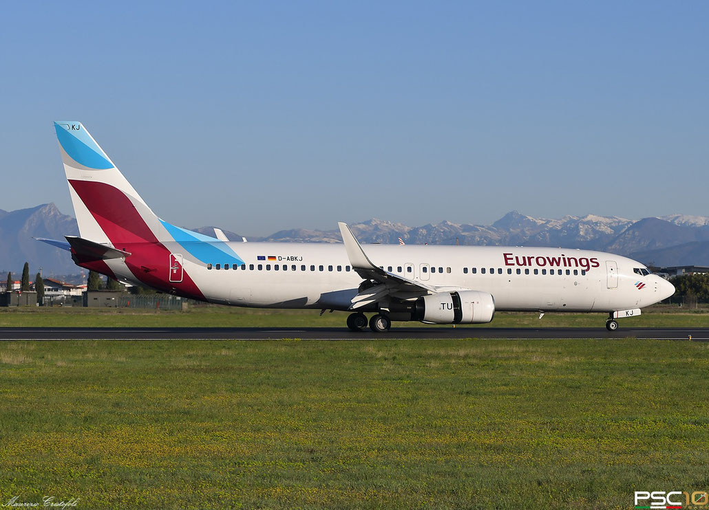 D-ABKJ B737-86J 37749/3176 Eurowings @ Aeroporto di Verona 03 2022 © Piti Spotter Club Verona