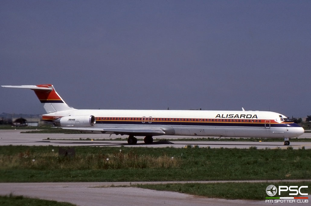 I-SMEV  MD-82  49669/1493  Alisarda - Linee Aeree della Sardegna  @ Aeroporto di Verona © Piti Spotter Club Verona 