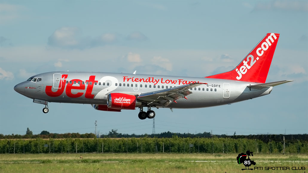 G-GDFE B737-3Q8QC 24131/1541 Jet2 @ Aeroporto di Verona - 10/08/2016 © Piti Spotter Club Verona