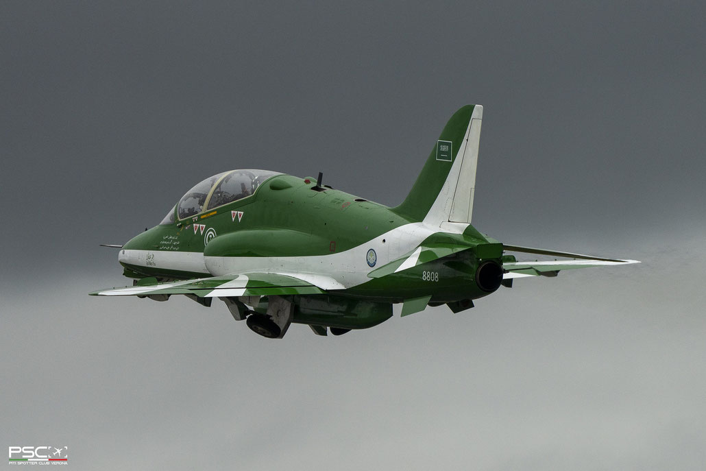 8808  Hawk Mk65 SA027/331 88sq/Saudi Hawks @ RIAT 2024 © Piti Spotter Club Verona
