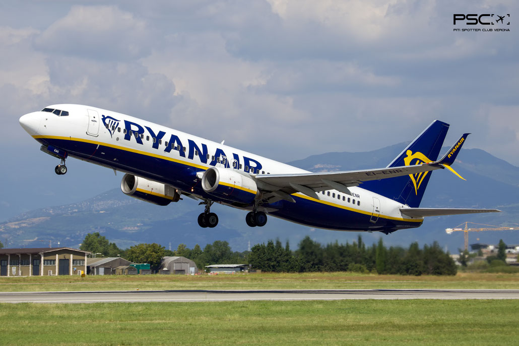 EI-ENR Boeing 737-8AS 35041 3538 cfm56-7B26  Ryanair 2011 @ Aeroporto di Verona 08 2025 © Piti Spotter Club Verona 