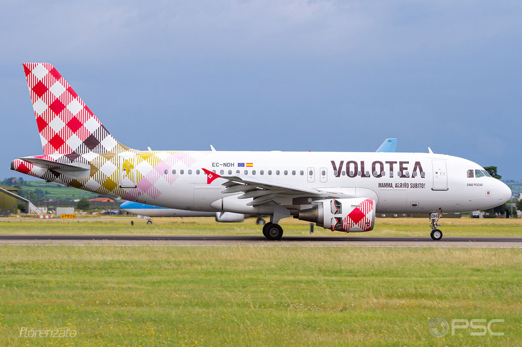 EC-NDH A319-111 3403 Volotea Air @ Aeroporto di Verona 06.2019  © Piti Spotter Club Verona