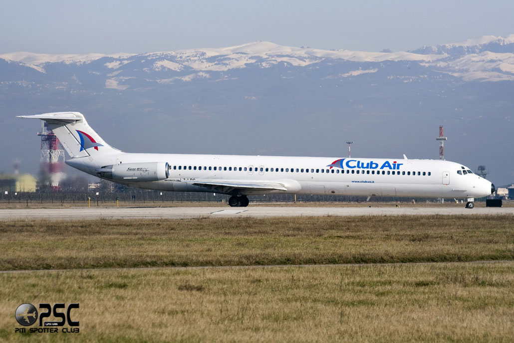 LZ-LDC MD-82 49217/1268 Club Air (Italy)