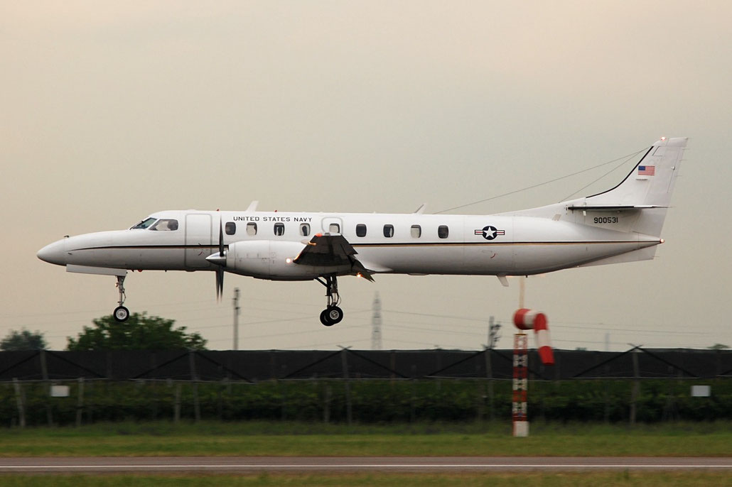 US Navy [Fleet Info] Fairchild C-26B Metro 23 (SA-227DC) 90-0531 @ Aeroporto di Verona © Piti Spotter Club Verona
